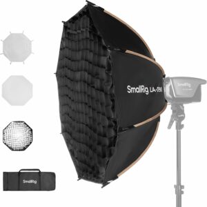 SMALLRIG 35"/90cm Softbox LA-O90 Soft Box Octágono de Liberación Rápida